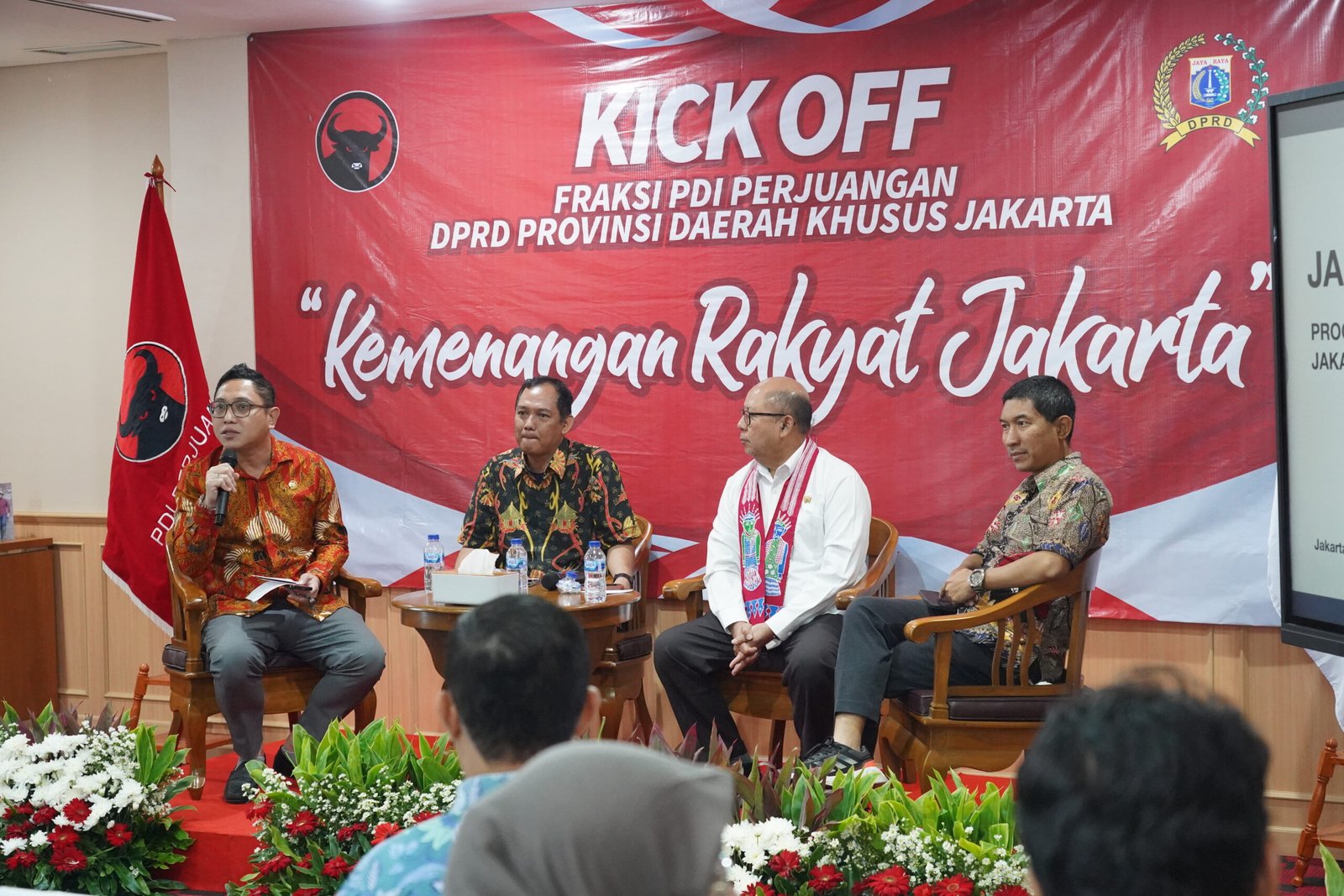 Fraksi PDIP Target Sukseskan Visi dan Misi Utama Gubernur Pramono